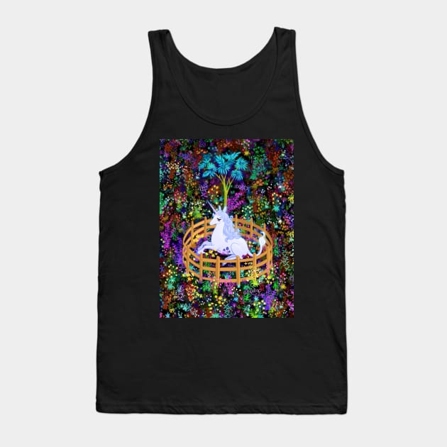 The Last Unicorn in Captivity Tank Top by Ellador